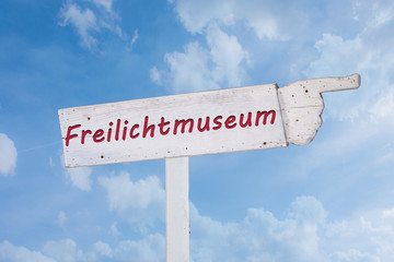 Schild 194 - Freilichtmuseum - obrazy, fototapety, plakaty