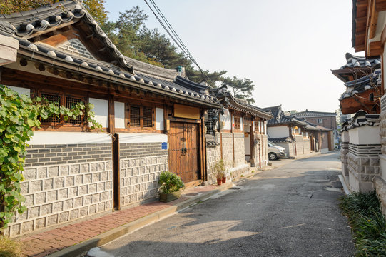 traditional korea style village