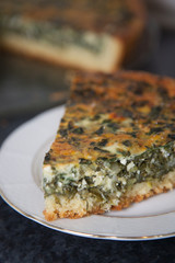 Greek homemade spinach pie