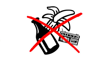 Müll abladen verboten