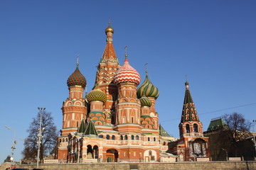Fototapeta na wymiar Russia. Moscow. Saint Basil's Cathedral