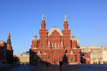 Fototapeta premium Russia. Moscow, Historical museum in Red Square