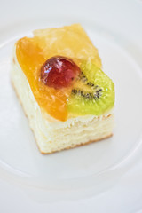 Piece of Fruit cake