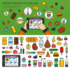 Ordering products online