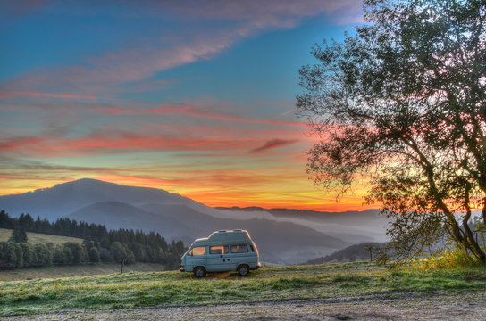HDR Travel RVing boondocking Germany