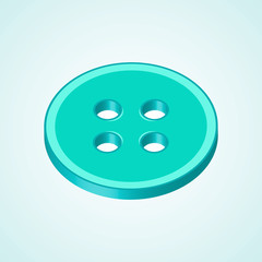 Abstract button for clothes. Icon buttons for clothes. Vector button.