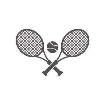 Tennis sport icon