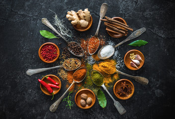 Various herbs and spices © Alexander Raths