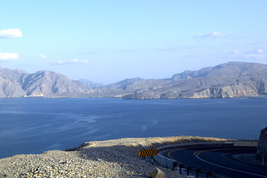 Musandam Strasse von Hormus, Sultanat Oman, Arabische Halbinsel, Naher Osten