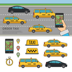 App for booking taxi 