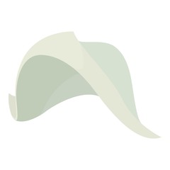 Fisherman hat icon , cartoon style