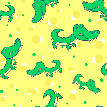 green smiling crocodile4-01