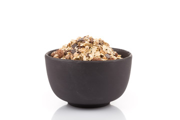 Healthy oat granola muesli cereals