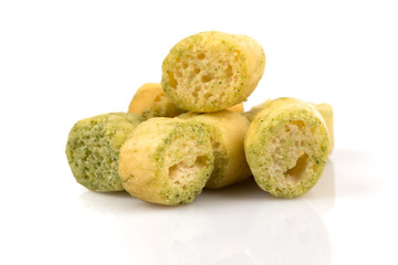 Garlic bread with herbs