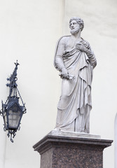 Lutheran Church of Saints Peter and Paul - The statue of St. Paul