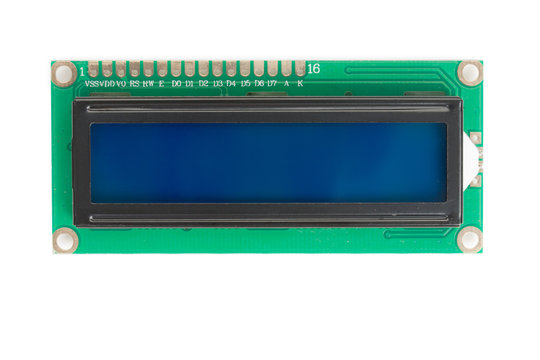 1602 16x2 Character Blue LCD Display Module