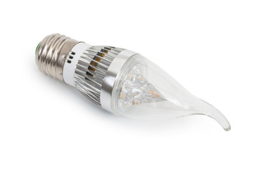 Energy saving LED light-emitting diode candle bulb with socket t