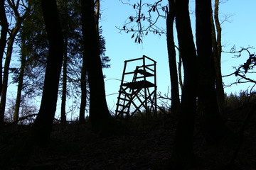 Hochsitz im Sauerland