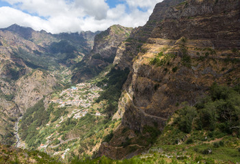 Valley of the Nuns, Curral das Freiras on Madeira Island, Portugal