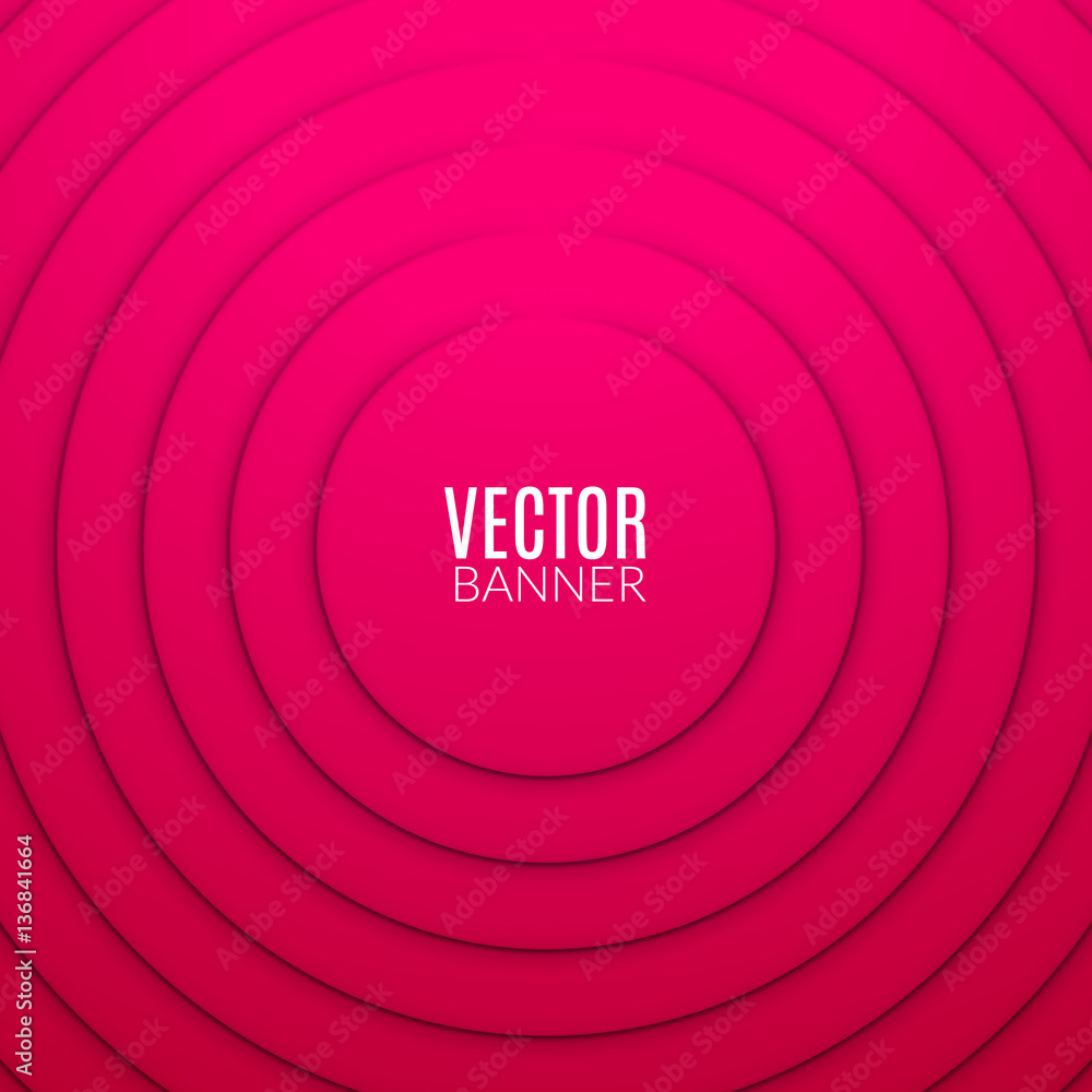 Poster abstract circle round wave design template. colorful swirl layout