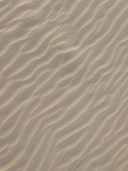 Sand / Struktur Wüste Meer Dünen Hintergrund Struktur Oberfläche.