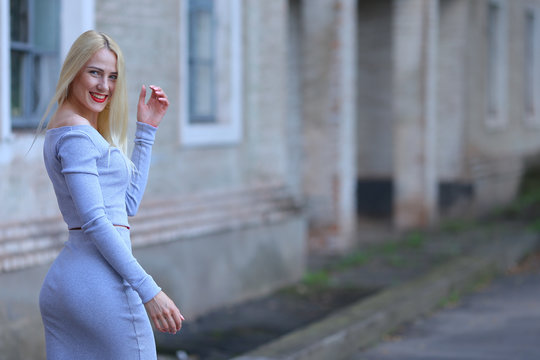 Young female smilling style portrait