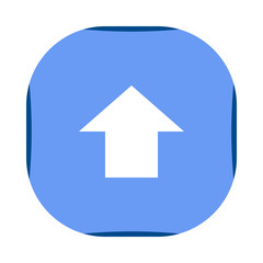 Blue Upload Icon