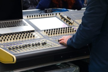 Audio Mixer Board