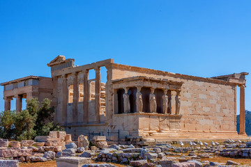 Obraz premium Erechtheum temple ruins
