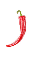 red chili pepper, isolated