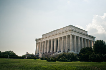 Fototapeta na wymiar Lincoln Memorial 2011