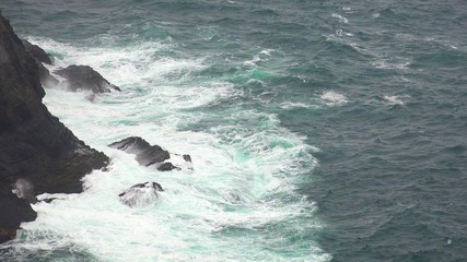 Ocean Waves In Stormy Weather