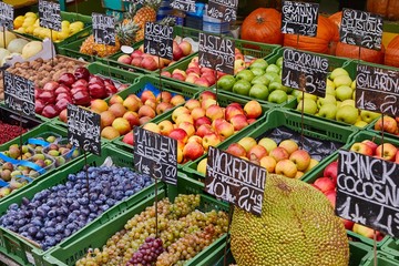 Vegetables at the market