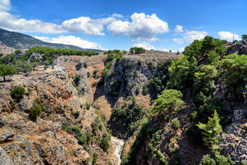 Aradena Gorge, Crete island, Greece