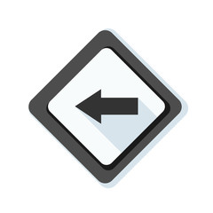 Left Arrow Sign illustration