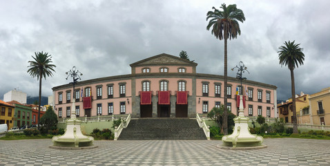 Panorámica del Ayuntamiento de La Orotava, Tenerife