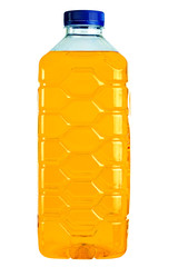 Plastic canister with nonfreezing liquid.