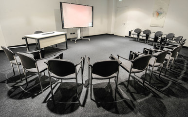 Modern business meeting room