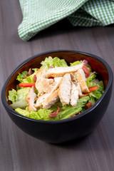 chicken and bacon salad