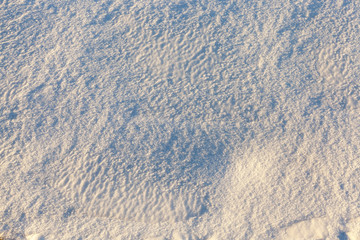 Photo of snow, close-up