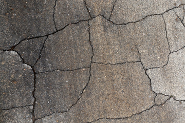 very bad road