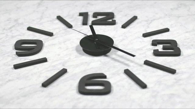 Clock Fast Time Lapse Moving Forward.
Clock ticking accelerated time.
High Speed countdown timer.
Time flies moving fast forward in this time lapse.
