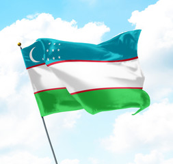 Flag of Uzbekistan