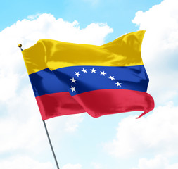 Fototapeta na wymiar Flag of Venezuela
