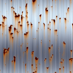 Seamless rusty metal pattern  