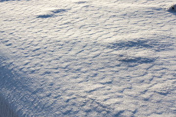 land covered with snow