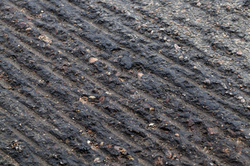 very bad road