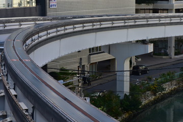 モノレールの線路Okinawa Monorail