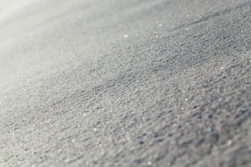 Photo snow, close-up