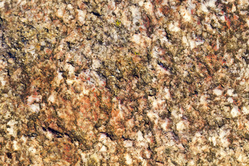 multicolored stone, close-up